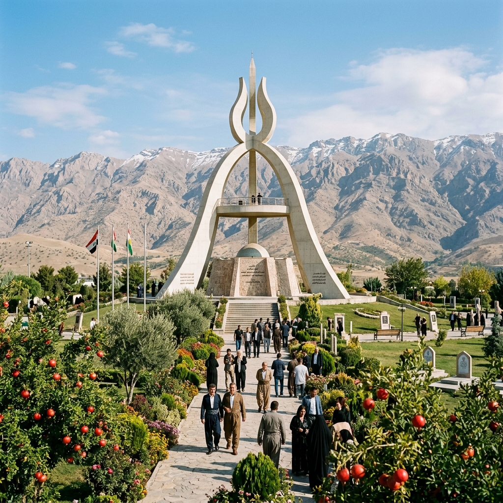 Halabja Peace and Martyrs Memorial Monument