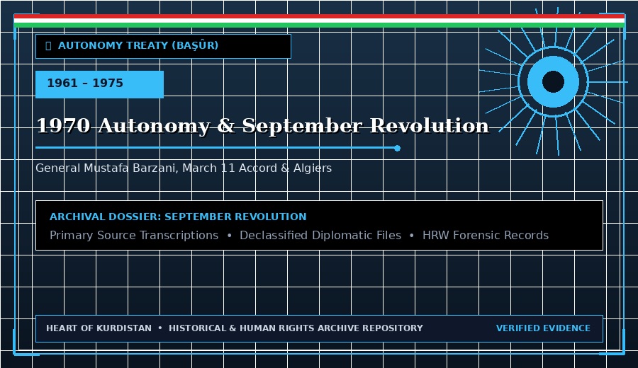 September Revolution and 1970 Autonomy Accord