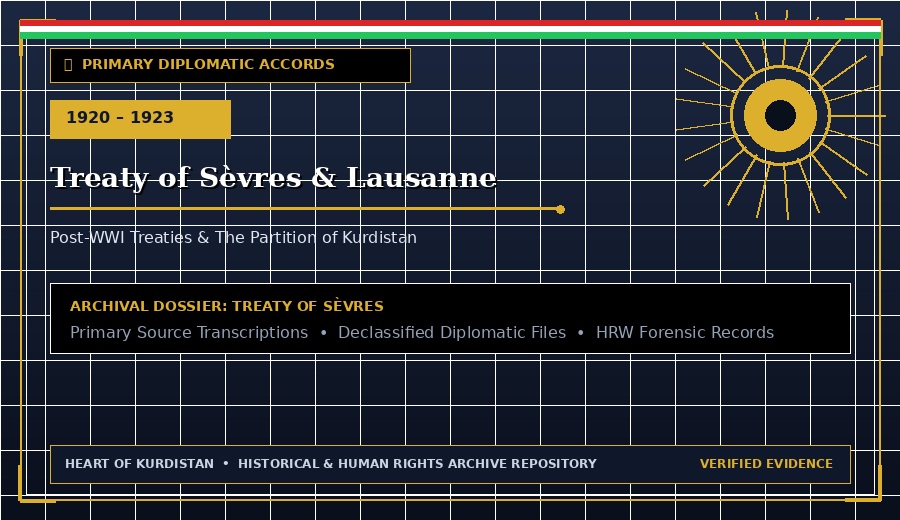 Treaty of Sèvres 1920