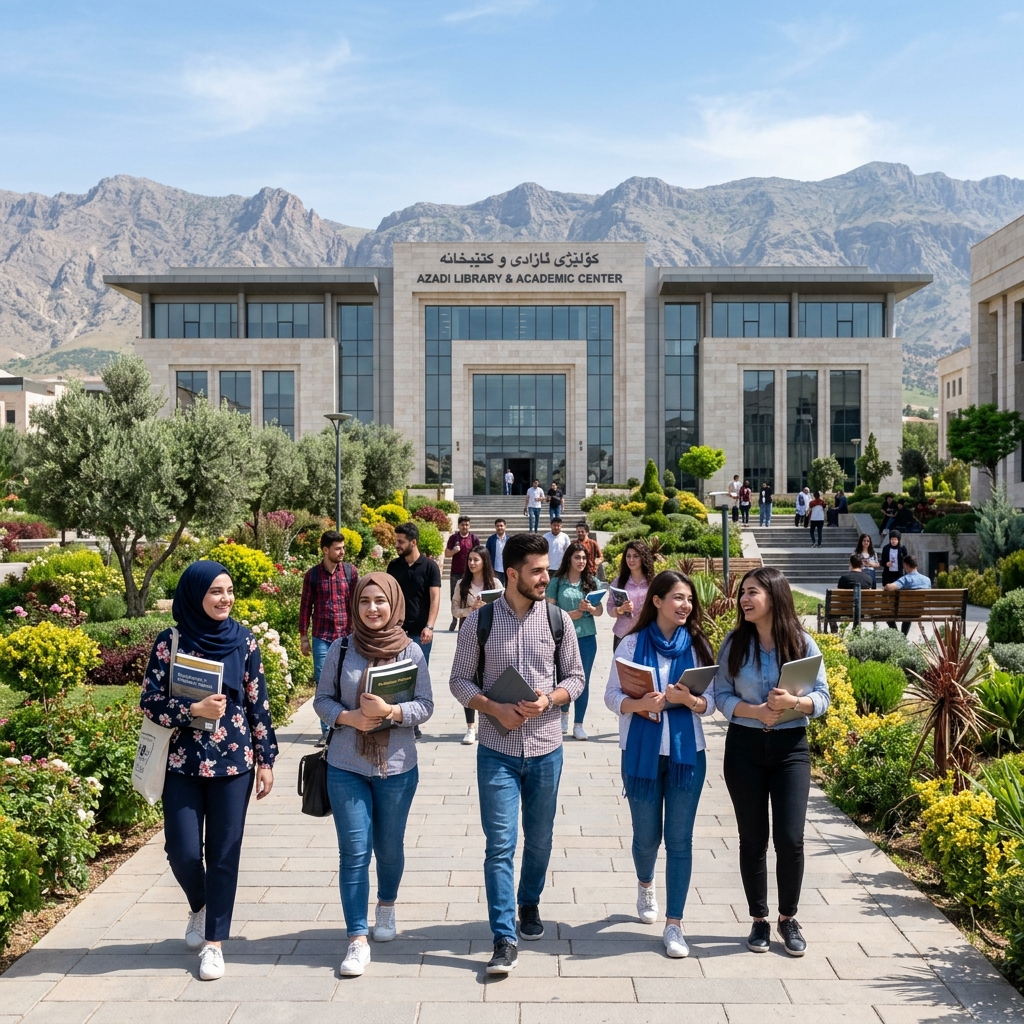 Modern Academic University Campus in Kurdistan