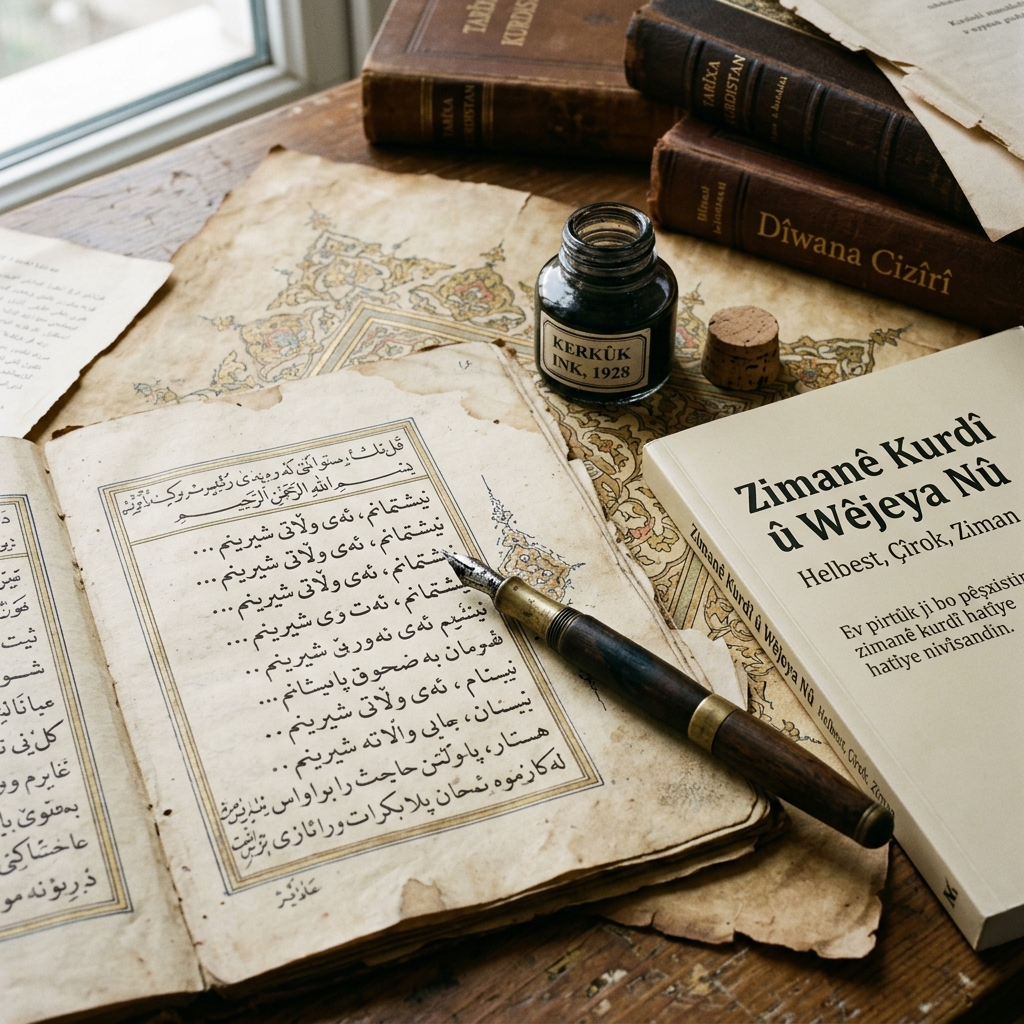 Kurdish Manuscripts, Calligraphy, and Literature