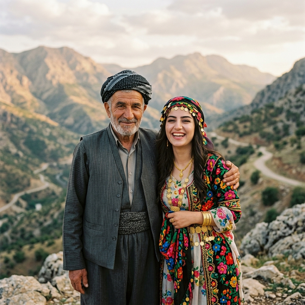 Generations of Resilient Kurdish People in Mountain Homeland