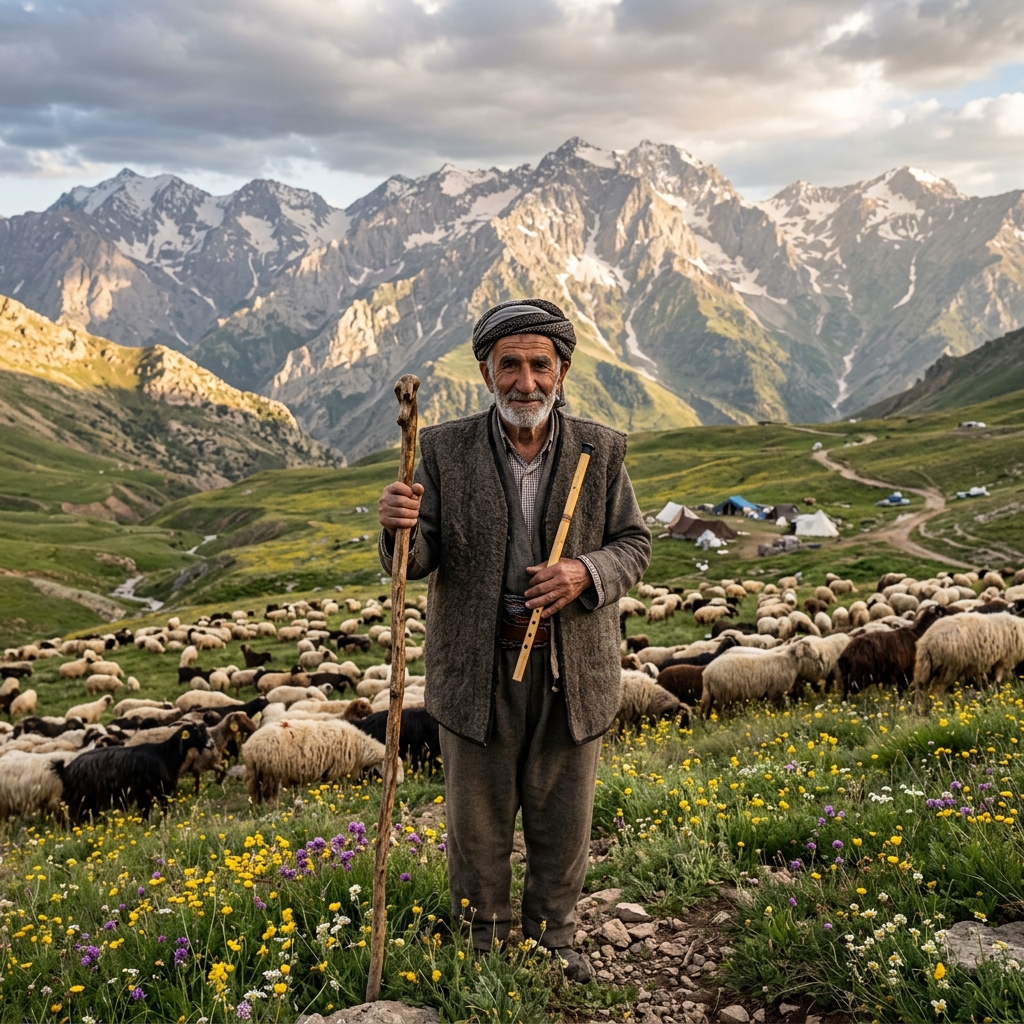 Kurdish Shepherd — شوان (Şivan / Shwan)