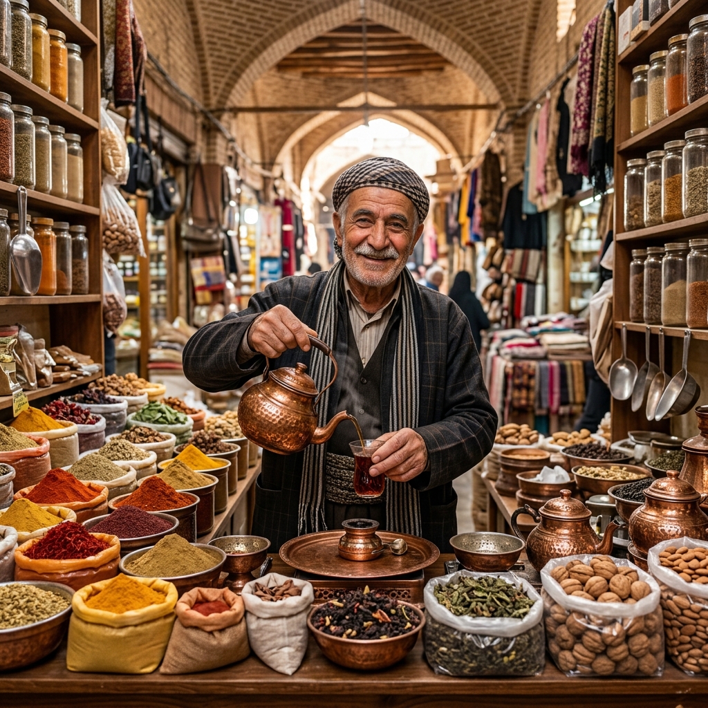 Kurdish Shopkeeper — دوکاندار (Dûkandar)