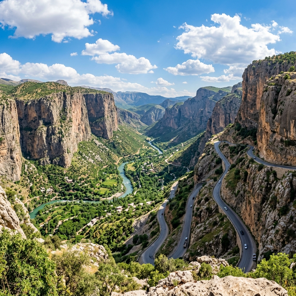 Rawanduz Canyon and Hamilton Road